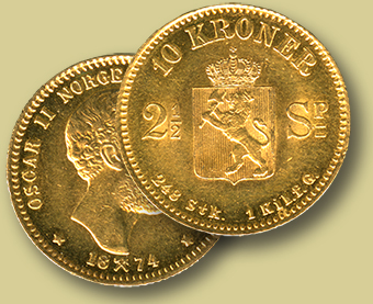 10 kroner 1878 Norge
